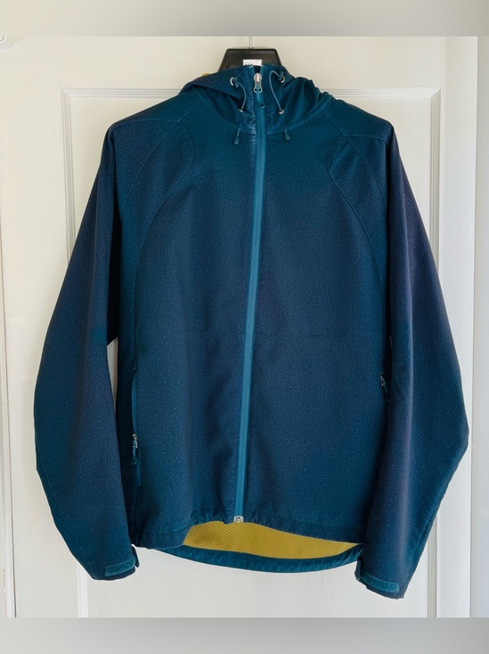REI Other - REI Men’s Large Softshell Hooded Jacket Blue Full Zip Lightweight Outdoor